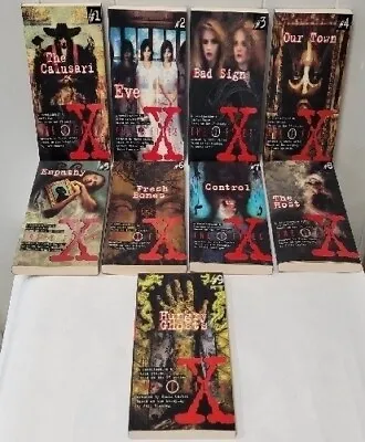 X-Files - Mini Books - Collection #1 Through #9 - 1997 & 1998 • $19.99