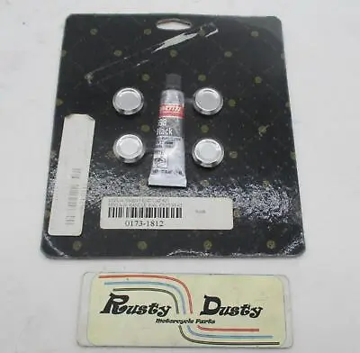 Harley Roland Sands Vintage Handle Bar Replacement End Cap Kit 0173-1812 • $76.41