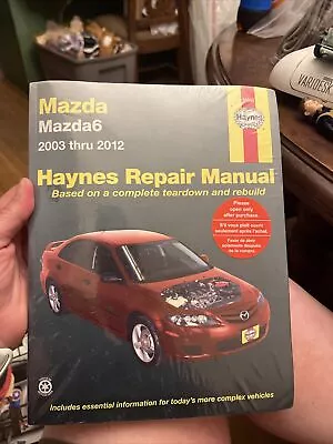 Haynes Mazda 6 Repair Manual 61043 For 2003 - 2012 Models NEW SEALED • $24.99