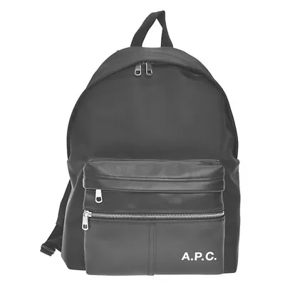 A.P.C. Backpack SAC A DOS CAMDEN H62119 BLACK LZZ • $317.08