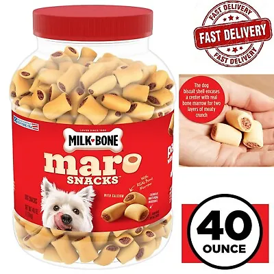 Milk-Bone MaroSnacks Small Dog Treats With Bone Marrow 40 Oz. • $16.66