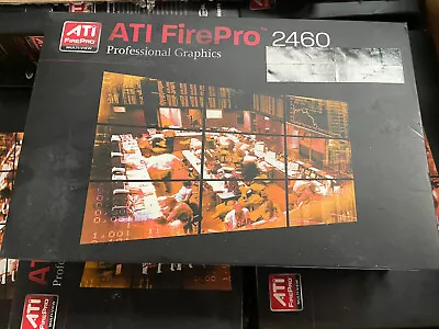 New ATI FirePro 2460 Multi-View Quad Monitors Graphics Card • $900