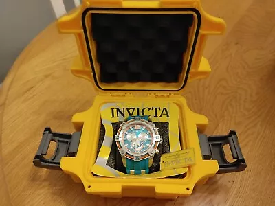 Invicta NFL Miami Dolphins Blue Men's Watch - 35804 • $229.99