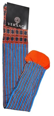 Versace Socks Calze Striped Multicolor Size-Small • $50.61