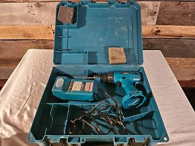 Makita 6333d 14.4v Cordless Drill Driver With Charger And Case....no Batteries • $19.99