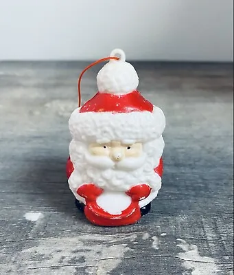 Vintage 1960’s Christmas Santa Claus Blow Mold Ornament  • $7.95