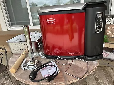 Butterball  Electric Turkey Fryer Masterbuilt Model # 23014314 Pro Series Red • $99