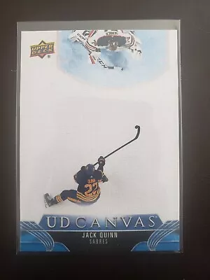 2023-24 Upper Deck Series 1 - Jack Quinn UD Canvas Insert #C9 Sabres • $1.50