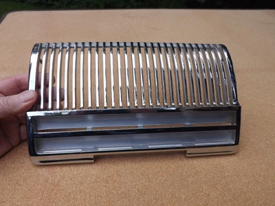 $120 • Buy Vintage 1946-1947-1948 Pontiac Dash Used Chrome RADIO SPEAKER GRILL 