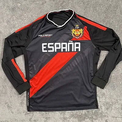 Ralph Lauren Polo Sport Expana Spain National Football Soccer Jersey • $21.05