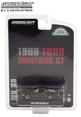 Greenlight Hobby Exclusive 1968 Ford Mustang GT Fastback (Highland Green) 44723 • $11