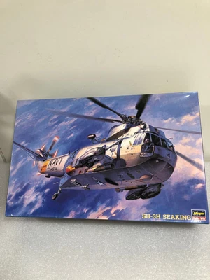 $40 • Buy Hasegawa SH-3H Sea King 1:48 Scale Helicopter Model Kit Opened Box/Sealed Parts