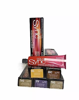 Matrix Sync Demi-Permanent Color/Ammonia-Free 2 Oz -Select Your Favorite- • $13.90