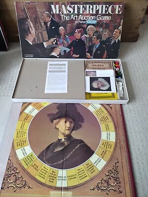 £34.99 • Buy Parker Brothers Masterpiece The Classic Art Auction Game COMPLETE 