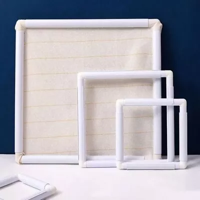 Rectangle Embroidery Frame Square Cross Stitch Hoop DIY Embroidery Hoop  Sewing • $17.56