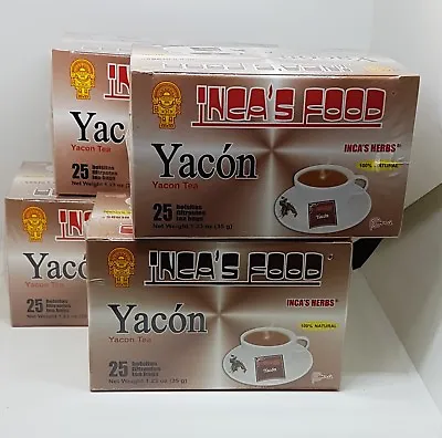 Yacon 100 Tea Bag Herbs 100% Natural From Peru !! • $27.99