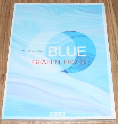 B.A.P BAP BLUE 7th Single Album A Ver. K-POP CD + PHOTOCARD + FOLDED POSTER NEW • $14.99