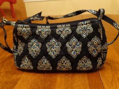 Vera Bradley Calypso Blue And White Purse • $14.95