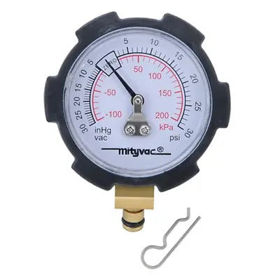 Mityvac MVA6176 Compound Vacuum/Pressure Gauge PSI/in-Hg • $30.43