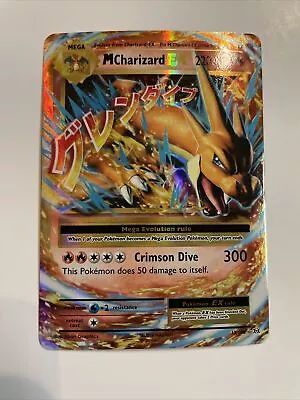 Pokemon TCG Mega M Charizard EX 13/108 Ultra Rare XY Evolutions Card LP-NM • $26.21