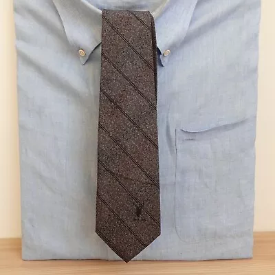 Neck Tie Mens Blue Gray Striped Camouflage Classic Camo Marl ORIGINAL CRAVAT • $12.88