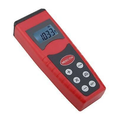 Ultrasonic Distance Meter Measure Area Volume Range Finder - Fast Shipping • £15.07