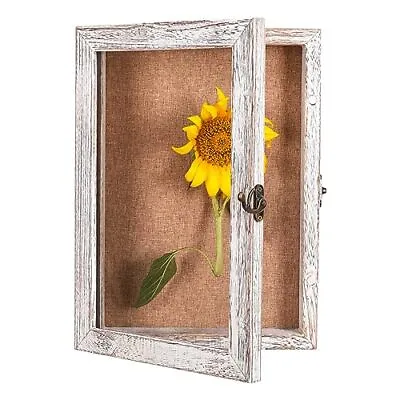 10x14 Shadow Box Frame Deep Display Box For Art Memorabilia Medals Wedding Me... • $35.31