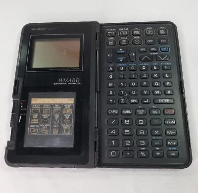 $15.95 • Buy Vintage Sharp OZ-7000 WIZARD Electronic Organizer Calculator