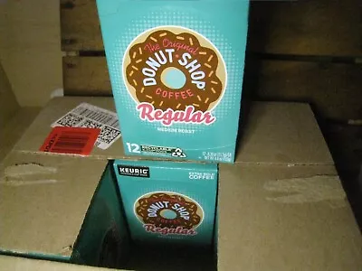 The Original Donut Shop Regular K-Cups Medium Roast 72 Ct NEW Old Stock 6x12 • $29.75