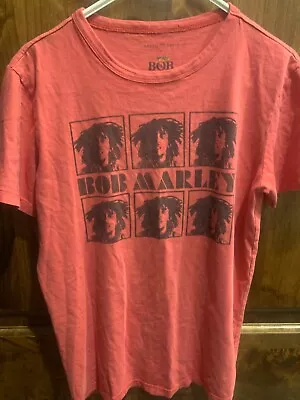 Bob Marley Xs 100% Cotton Red American Eagle Collab T Shirt • $12.95