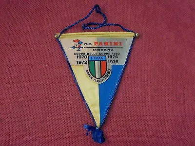 Italy - Italian Volleyball Club Panini Modena Vintage Pennant  Flag - Rrr • $19.99
