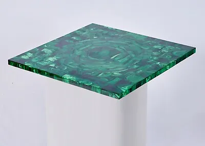 Malachite Table Top  22  X22 X1  • $800