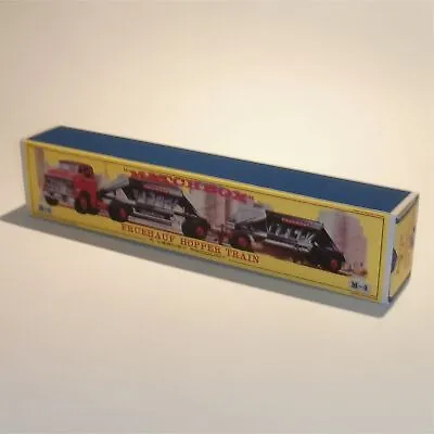 Matchbox Major Pack 4 B Fruehauf Hopper Train E Style Repro Box Set • $22.47