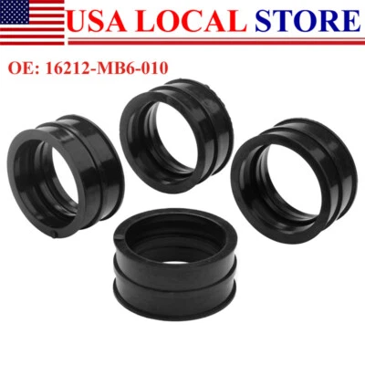 $15.99 • Buy 1984 & 1985 For Honda V65 Magna & Interceptor Carb Insulators Boots Vf1000 4pcs