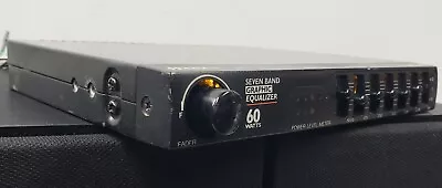 *SEE VIDEO* Old School Jensen EQA 78 Car Audio 7-Band Graphic Equalizer Booster • £72.94