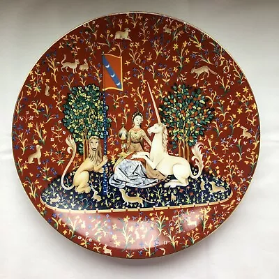 Vintage 1978 La Dame A La Licorne Haviland Limoges France Plate No 2 • $55