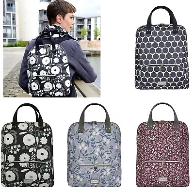 £40.99 • Buy Earth Squared Fair Trade Oil Cloth Backpack Cotton Canvas Casual Travel Rucksack