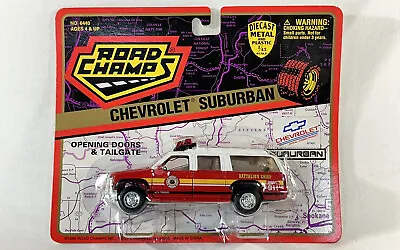 $22.99 • Buy Road Champs Chevrolet Suburban Philadelphia Fire Dept. 1/43