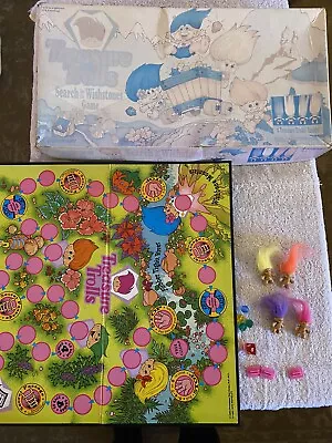 Vintage 1992 Pressman Treasure Trolls Board Game Incomplete • $15
