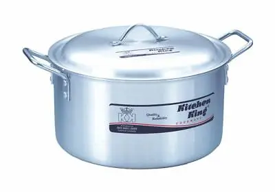 £90.99 • Buy Cookware Deep Stock Soup Pot Saucepan Cooking Pan Stew Catering Aluminium