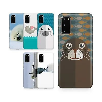 Case For Samsung S20 S10 S8 S9 S7 Hard Phone Cover Cute Sea Lion Seal • £5.99