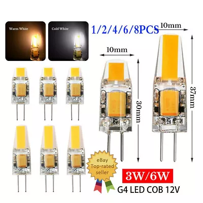 G4 LED 12V AC/DC COB Light 3W 6W High Quality LED G4 Lamp Bulb Chandelier Lamps • $103.80