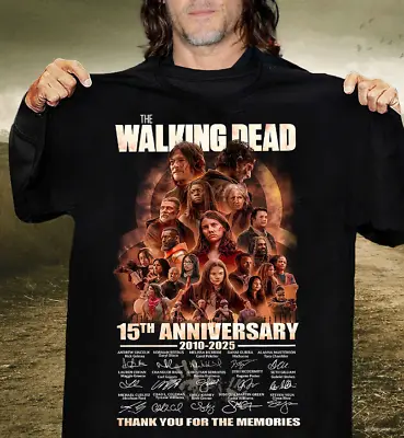 The Walking Dead 15Th Anniversary Shirt Thank You For The Memories S-5Xl • $24.97