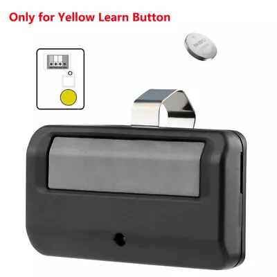 891LM For Liftmaster Chamberlain Garage Door Opener Remote Yellow Learn Button • $8.32