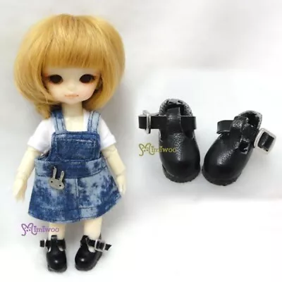 SBB002BLK Mimiwoo 2.2cm Maryjane Shoes BLACK Fit Middie Blythe Obitsu 11cm Doll • $4.95