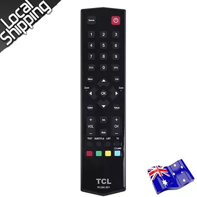 Genuine TCL RC260 JEI1 Remote Control L32P60U 46E5300F L24D3270 L40D3260F TV • $24.50