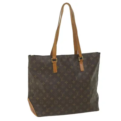 LOUIS VUITTON Monogram Cabas Mezzo Tote Bag M51151 LV Auth 58942 • $275.20