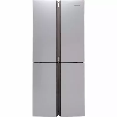 £619 • Buy Fridgemaster MQ79394FFS 79cm Frost Free American Fridge Freezer Silver