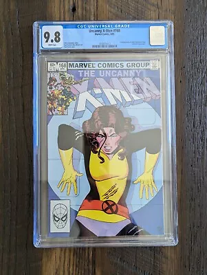 Uncanny X-Men #168 CGC 9.8 1st Adult Madelyne Pryor WP Marvel 1983 • $239