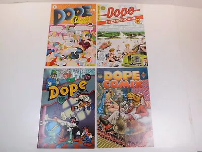 DOPE COMIX 1-4  - Mark Beyer 1st Print Underground Comics • $65